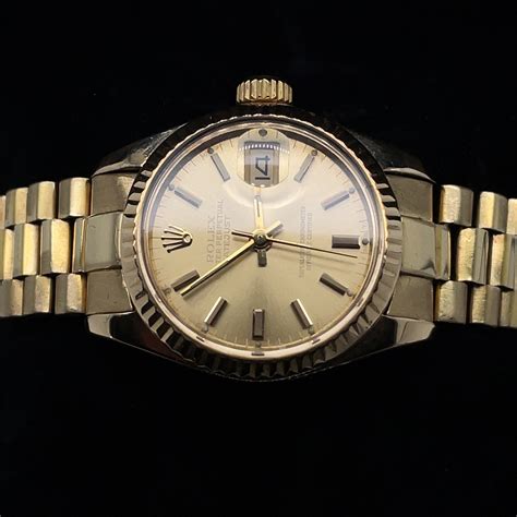 rolex oyster perpetual datejust 18k 1981|1981 Rolex Oyster Perpetual Datejust.